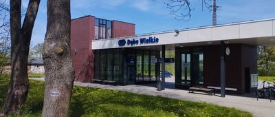 Dębe Wielkie, stacja kolejowa [Dworzec otwarty w 2022 roku]