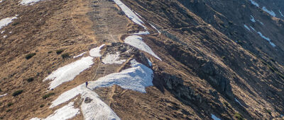 Kasprowy Wierch ↔ Kasprowy Wierch, odejście szlaku czerwonego [Świnica z Kasprowego Wierchu]