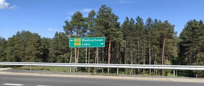 Szklary Górne ↔ Rozejście szlaków czerwony / niebieski