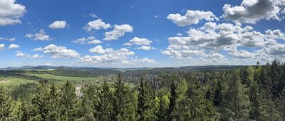 Vyhlídka na Adršpašské skály