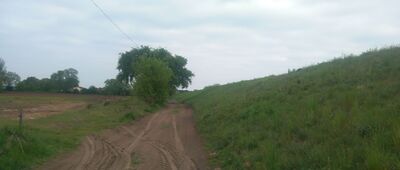 Mała Nieszawka, ruiny zamku ↔ Toruń, ul. Przy Grobli