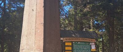 Radziejowa [Obelisk na Radziejowej]