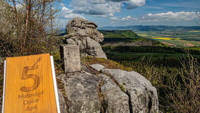 Formacje skalne na Szczelińcu Wielkim (Małpolud)