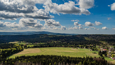 Widoki z Tarasów Południowych