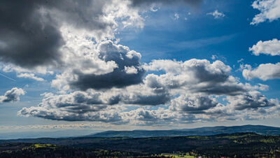 Widoki z Tarasów Południowych