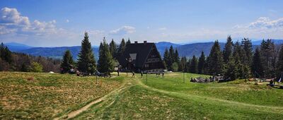 Przełęcz Halna ↔ Bacówka PTTK Na Rycerzowej