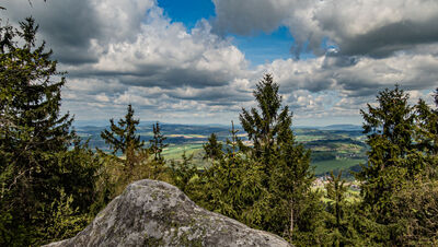 Widok ze Skalnych Czaszy