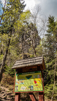 Tablica informacyjna Podmorskie Tarasy