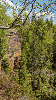 Widok ze Skał Puchacza
