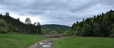 Chatka w Nieznajowej ↔ Baza namiotowa Radocyna