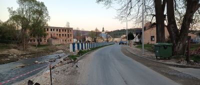 Radochów ↔ Lądek Zdrój, rozejście szlaków