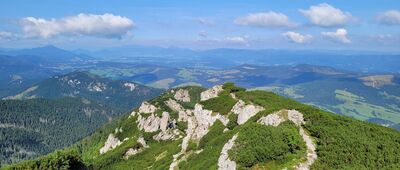 Sivý vrch ↔ Biela skala, horáreň