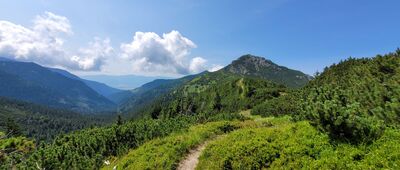 Sivý vrch ↔ Sedlo Pálenica