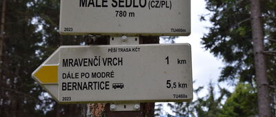 Malé sedlo CZ / PL