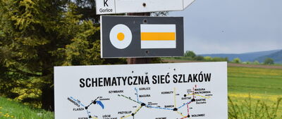 Konieczna, Dujawa ↔ Przełęcz Dujawa