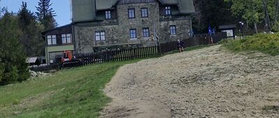 Schronisko PTTK Klimczok ↔ Siodło pod Klimczokiem [Schronisko pod Klimczokiem]