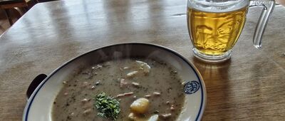Schronisko PTTK Na Błatniej [Zurek i zupka chmielowa]