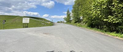 Żar, odejście szlaku zielonego