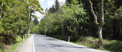 Lisia Przełęcz ↔ Lisia Przełęcz, parking