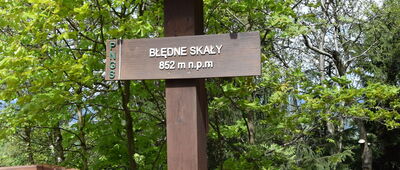 Błędne Skały, wejście