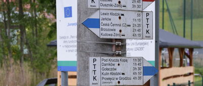 Dańczów, rozejście szlaków
