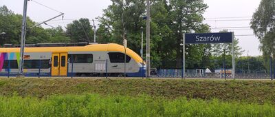 Szarów, ul. Kolejowa [Szarów PKP]