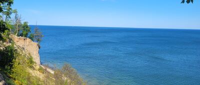 Klif Orłowski ↔ Gdynia Orłowo, nieczynne sanatorium "Zdrowie"