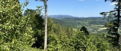 Vápenice, rozc. ↔ Háj, rozhledna