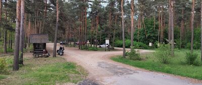 Rezerwat Sokole Góry, parking