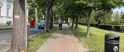 Siarzewo ↔ Ciechocinek, Skwer im. Konstantego Wolickiego