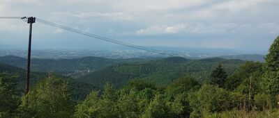 Polana Beskid ↔ Schronisko PTTK Leskowiec [Widok z Leskowca]