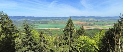 Hvězda, turistická chata ↔ Křinice Amerika, restaurace