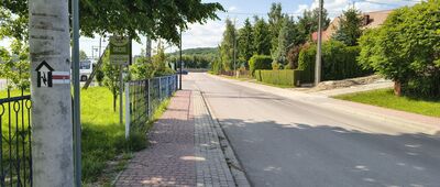 Górki ↔ Klimontów [Zielonego szlaku nie widać]