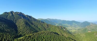 Malý Rozsutec [Z Maly Rozsutec w stronę części Krywańskiej Małej Fatry]