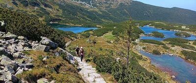 Zielony Staw Gąsienicowy ↔ Świnicka Przełęcz