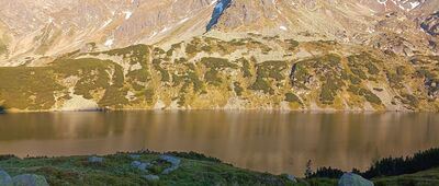 Dolina Pięciu Stawów Polskich, pod Kozim Wierchem ↔ Dolina Pięciu Stawów Polskich, Zagon Niżni