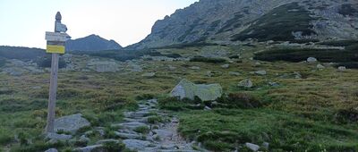 Dolina Pięciu Stawów Polskich, pod Kozim Wierchem