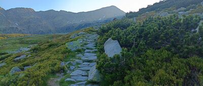 Dolina Pięciu Stawów Polskich, pod Kozim Wierchem
