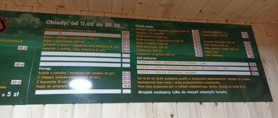 Bacówka PTTK Pod Małą Rawką [Menu bacówki 19.06.2025 r.]