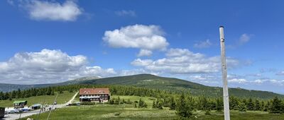 Špindlerova bouda ↔ Schronisko PTTK Odrodzenie, skrzyżowanie