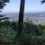 Beskid Śląski - po prawej Wisła, po lewej Skrzyczne - widok ze szlaku Czantoria - Wisła