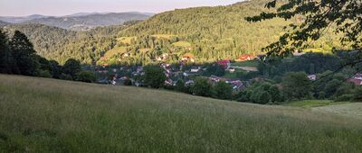 Przełęcz Beskidek ↔ Wisła, Jawornik, ul. Soszowska [Beskid Śląski - Wisła Jawornik]