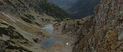 Wrota Chałubińskiego [Widok z Wrot Chałubińskiego na polską stronę]