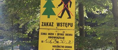 Bodzantówka ↔ Mogiła [Dobrze że na wyjściu była informacja]