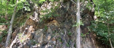 Jezioro Bystrzyckie, zapora ↔ Rozejście szlaków