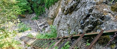 Kláštorská roklina, rázc. ↔ Kláštorisko, rázc.