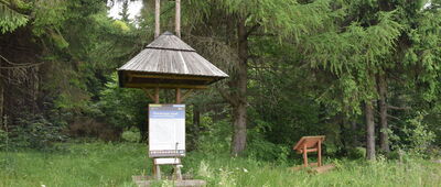 Ożenna, granica parku narodowego