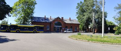 Pabianice, dworzec kolejowy