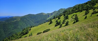 Dolina Kúr ↔ Sedlo Priehyb