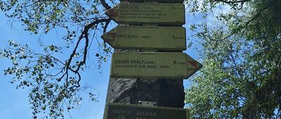 Zámek Skály ↔ Skály, odb.